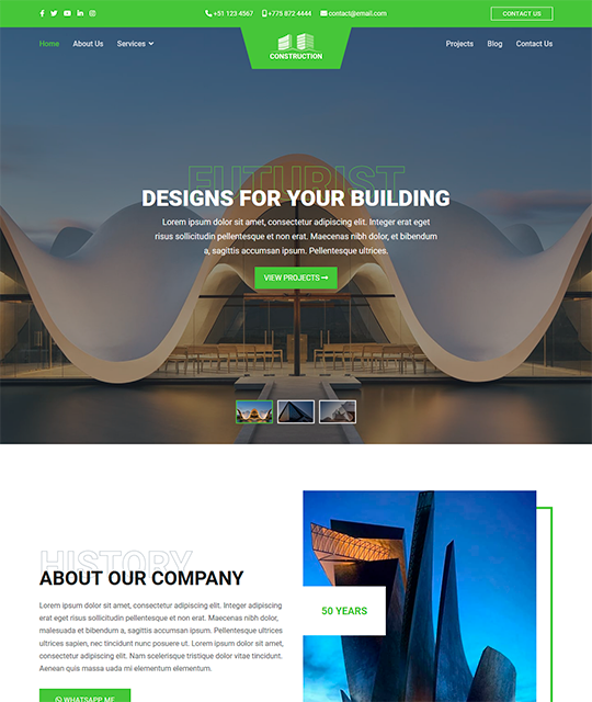 architect template